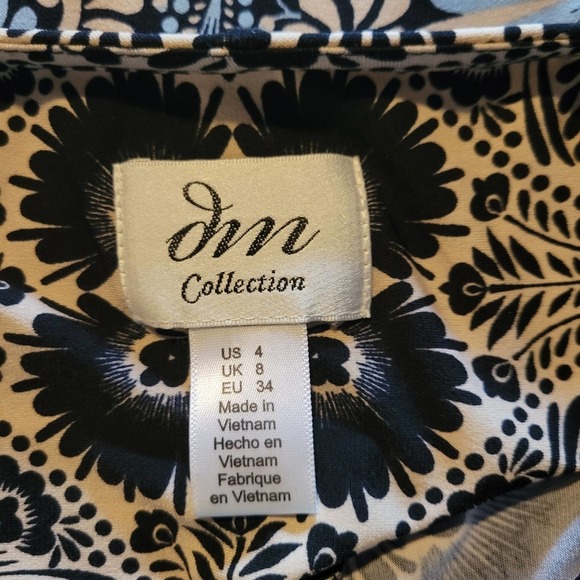 SALE-JM Collection women's floral patterned slip dress size 4 - Picture 11 of 11